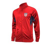Icon Sports Licenza ufficiale U.S. Soccer Full Zip Up Active Adult Training Track Jacket