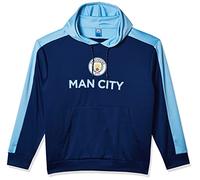 Icon Sports Manchester City Officially Licensed Adult Men's Pullover Hoodie (Large) Navy