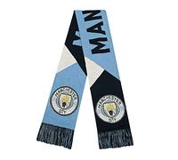 Icon Sports Sciarpa del Manchester City FC Facet Team, Blu, Taglia Unica Uomo
