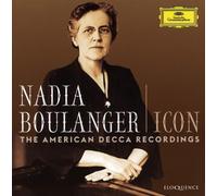 Icon: The American Decca Recordings-Nadia Boulanger-Audio CD