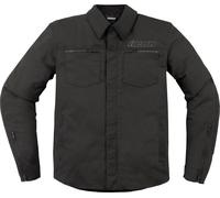 Icon Upstate Canvas, giacca in tessuto XL male Nero