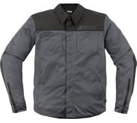 Icon Upstate Mesh, giacca in tessuto M male Grigio/Nero