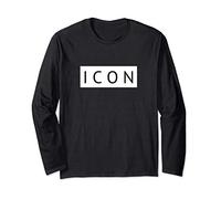 ICON white background rap clothing Maglia a Manica
