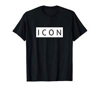 ICON white background rap clothing Maglietta