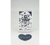 Icona a specchio PRIMA COMUNIONE 7x11 cm MADE IN ITALY bomboniera 16Q4