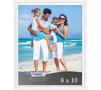 Icona Bay 20x25 cm Cornice per foto bianca, modanatura finemente dettagliata, cornice per foto contemporanea, montaggio a parete o da tavolo, collezione Inspirations
