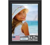 Icona Bay Cornice Nera 13x18 cm, Modanatura Splendidamente Dettagliata, Set di Cornici Contemporanee, Montaggio a Parete o da Tavolo, Collezione Inspirations