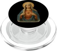 Icona cattolica della Santa Vergine Madre Maria PopSockets PopGrip per MagSafe