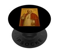 Icona cattolica di Papa Giovanni XXIII PopSockets PopGrip Adesivo