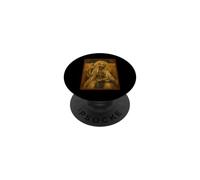 Icona cattolica di re Baldovino IV PopSockets PopGrip Adesivo