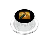 Icona cattolica di San Giuseppe con Cristo Bambino PopSockets PopGrip per MagSafe