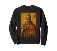 Icona cattolica di San Gregorio Magno Felpa