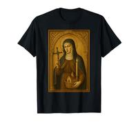 Icona cattolica di Santa Brigida d'Irlanda Maglietta