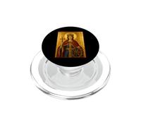Icona cattolica di Santa Caterina d'Alessandria PopSockets PopGrip per MagSafe