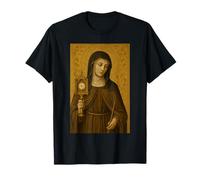 Icona cattolica di Santa Chiara d'Assisi Maglietta