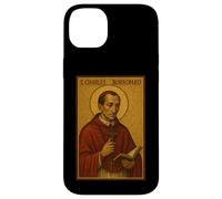 Icona cattolica romana di Saint Charles Borromeo Custodia per iPhone 14 Plus