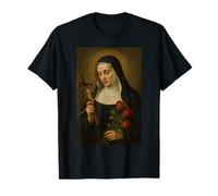 Icona cattolica Romana di St. Rita di Cascia Maglietta
