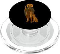 Icona cristiana cattolica di San Rocco PopSockets PopGrip per MagSafe