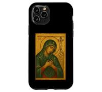 Icona cristiana ortodossa della Vergine Maria del Lamento Custodia per iPhone 11 Pro