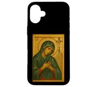 Icona cristiana ortodossa della Vergine Maria del Lamento Custodia per iPhone 16 Plus