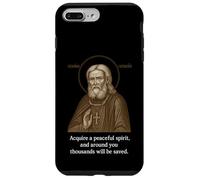 Icona cristiana ortodossa di San Serafino di Sarov Custodia per iPhone 7 Plus/8 Plus