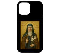 Icona cristiana ortodossa di Sant'Abigail d'Irlanda Custodia per iPhone 12 Pro Max