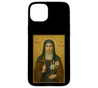 Icona cristiana ortodossa di Sant'Abigail d'Irlanda Custodia per iPhone 15 Plus