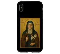 Icona cristiana ortodossa di Sant'Abigail d'Irlanda Custodia per iPhone XS Max