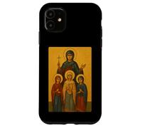 Icona cristiana ortodossa di Sofia e delle sue figlie Custodia per iPhone 11