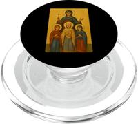 Icona cristiana ortodossa di Sofia e delle sue figlie PopSockets PopGrip per MagSafe