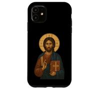 Icona cristiana ortodossa Gesù Cristo il Maestro Custodia per iPhone 11