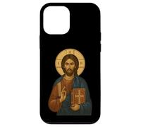 Icona cristiana ortodossa Gesù Cristo il Maestro Custodia per iPhone 12 mini