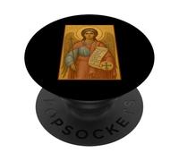 Icona dell'angelo custode ortodosso PopSockets PopGrip Adesivo