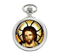 Icona Di Cristo Orologio Da Tasca