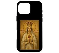 ICona Nostra Signora di Fatima - Pellegrini cattolici Custodia per iPhone 16 Pro Max