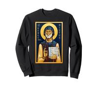 Icona ortodossa Benedetto da Norcia Felpa