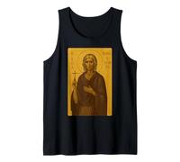 Icona ortodossa bizantina di Santa Maria d'Egitto Canotta