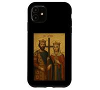 Icona ortodossa dei santi Costantino e Helen - Christian Custodia per iPhone 11