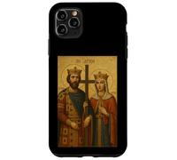 Icona ortodossa dei santi Costantino e Helen - Christian Custodia per iPhone 11 Pro Max