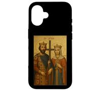 Icona ortodossa dei santi Costantino e Helen - Christian Custodia per iPhone 16
