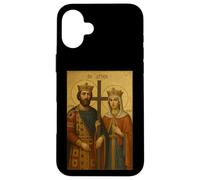 Icona ortodossa dei santi Costantino e Helen - Christian Custodia per iPhone 16 Plus
