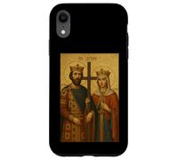 Icona ortodossa dei santi Costantino e Helen - Christian Custodia per iPhone XR