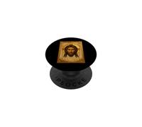 Icona ortodossa del Santo Volto di Cristo PopSockets PopGrip Adesivo