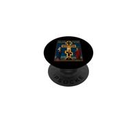 Icona ortodossa della Crocifissione della Theotokos e di San PopSockets PopGrip Adesivo