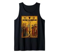 Icona ortodossa della crocifissione di Cristo Canotta