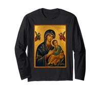 Icona ortodossa della Madonna del Perpetuo Soccorso Maglia a Manica