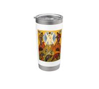 Icona ortodossa della Trasfigurazione di Cristo Bicchiere termico in acciaio inox doppia parete