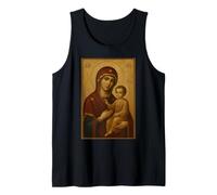 Icona ortodossa della Vergine Maria con Gesù - Theotokos Canotta