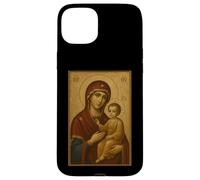 Icona ortodossa della Vergine Maria con Gesù - Theotokos Custodia per iPhone 15 Plus