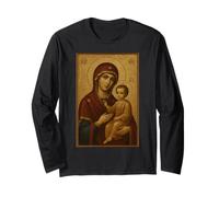 Icona ortodossa della Vergine Maria con Gesù - Theotokos Maglia a Manica